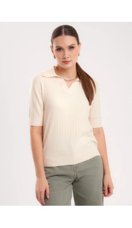CLE Джемпер жен. 364618вн, молочный
