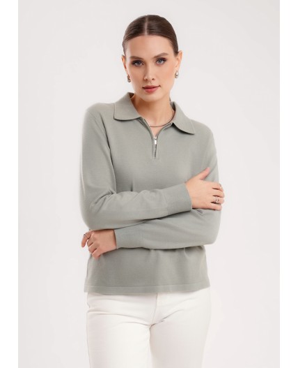 CLE Джемпер жен. 364627вн, св.хаки