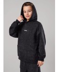 CLE Куртка мал. 867300/10ун_п, т.серый/чёрный
