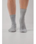 CLE Носки жен.Д681Х зима fashion, св.серый