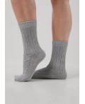 CLE Носки жен.Д681Х зима fashion, св.серый