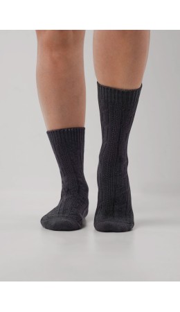 CLE Носки жен.Д681Х зима fashion, чёрный