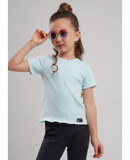 CLE Футболка дев. 867279шл, св.голубой