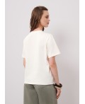 CLE Футболка жен. 266682кдт_п, молочный