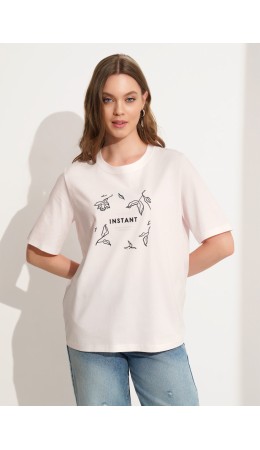 CLE Футболка жен. 266927кд_п2, св.розовый