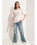 CLE Футболка жен. 266927кд_п2, св.розовый