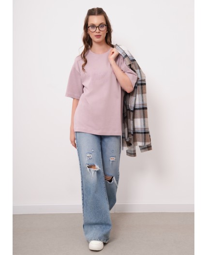 CLE Футболка жен. 267060кдт_п, св.розовый