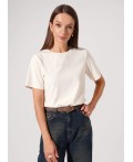 CLE Футболка жен. 366462г_п, молочный