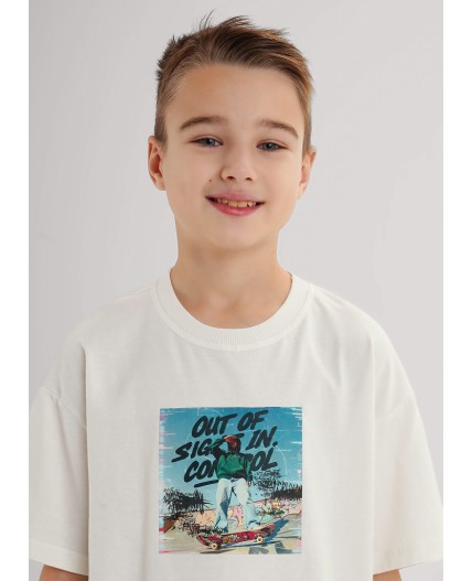 CLE Футболка мал. 867200/10кд_п, молочный