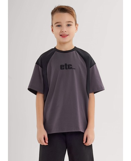 CLE Футболка мал. 867291/10кд_п, т.серый