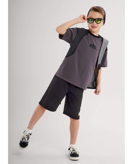 CLE Футболка мал. 867291/10кд_п, т.серый