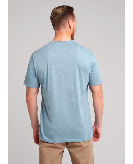CLE Футболка муж. 662640о_п, т.голубой