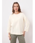 CLE Фуфайка жен. 266704кдт, молочный