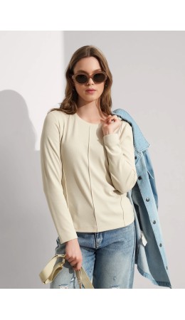 CLE Фуфайка жен. 367063шв, св.бежевый