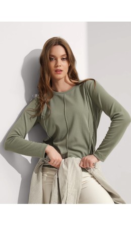 CLE Фуфайка жен. 367063шв, хаки