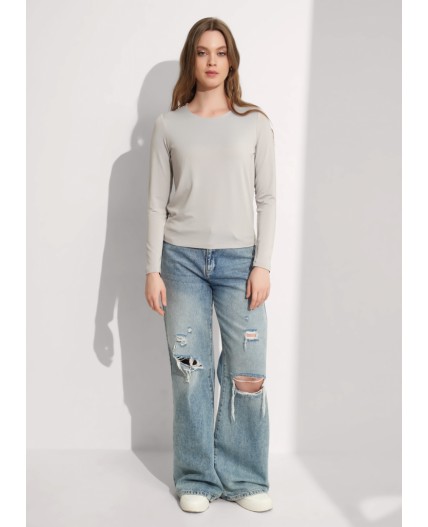 CLE Фуфайка жен. 367065тл, св.серый