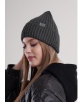 CLE Шапка 523480ха, меланж серый