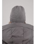 CLE Шапка 564645вн, меланж серый