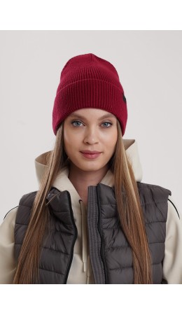 CLE Шапка 564645вн, т.бордовый