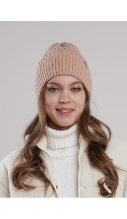 CLE Шапка 564647вн, бежевый