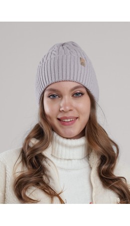 CLE Шапка 564647вн, св.серый