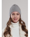 CLE Шапка 564647вн, меланж серый