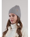 CLE Шапка 564647вн, меланж серый