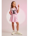 CLE Юбка дев. 867288/11а, розовый