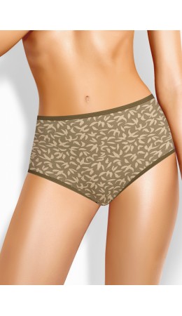 CLE M1213/1 Трусы жен. Оливия, кофейный/св.бежевый