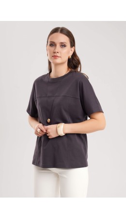 CLE Джемпер жен. 267088/195ли, т.серый