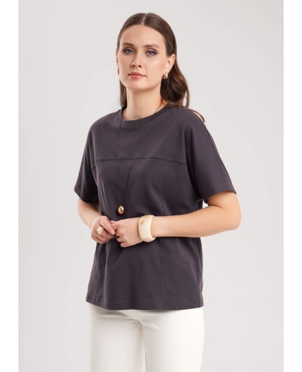 CLE Джемпер жен. 267088/195ли, т.серый