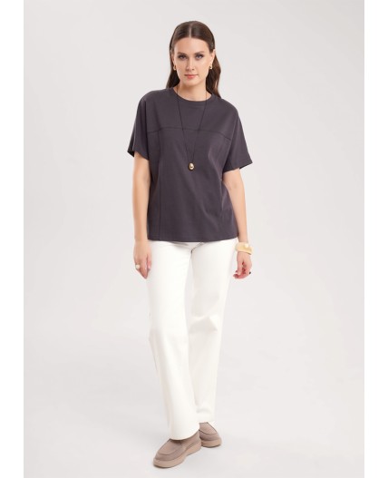 CLE Джемпер жен. 267088/195ли, т.серый