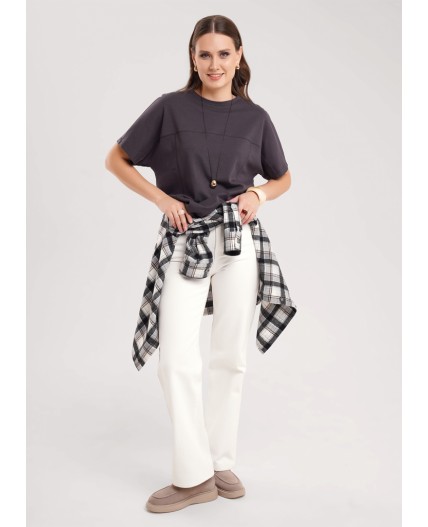 CLE Джемпер жен. 267088/195ли, т.серый