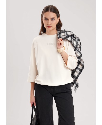 CLE Джемпер жен. 267089/195ли_п, молочный