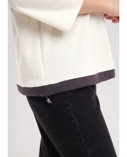 CLE Джемпер жен. 267089/195ли_п, молочный