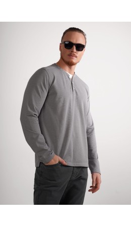 CLE Джемпер муж. 562656/04кжн, серый/белый