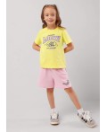 CLE Футболка дев. 866266кд_п, св.жёлтый
