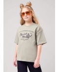 CLE Футболка дев. 866885кд_п, хаки