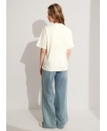 CLE Футболка жен. 266927кд_п1, молочный