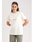 CLE Футболка жен. 267087/195кк_п, молочный