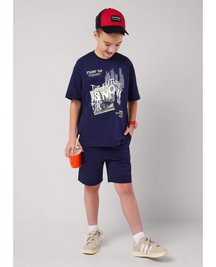 CLE Футболка мал. 865756кд_п, т.синий