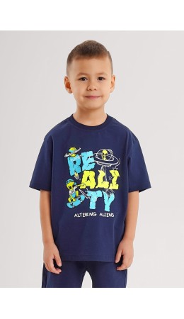 CLE Футболка мал. 865769кд_п, т.синий