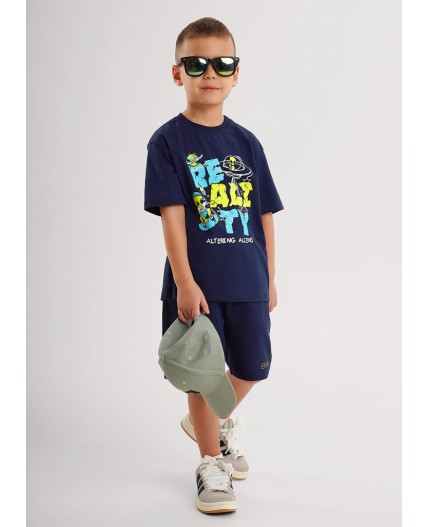 CLE Футболка мал. 865769кд_п, т.синий