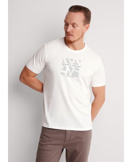 CLE Футболка муж. 561982/03г_п, молочный