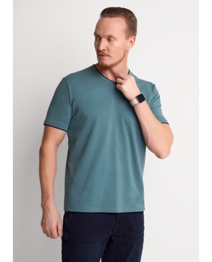 CLE Футболка муж. 562012/04гг maxi_п, т.зелёный