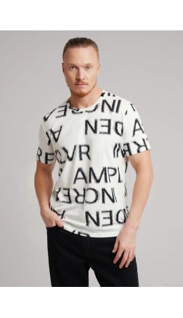 CLE Футболка муж. 562404/05гн maxi, белый/чёрный