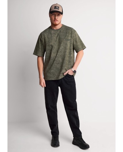 CLE Футболка муж. 562472/06ккн_п, хаки/серый