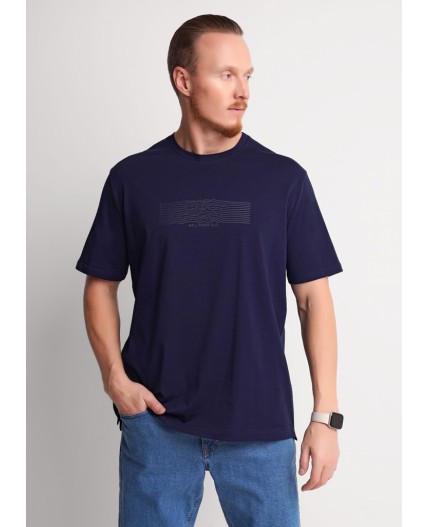 CLE Футболка муж. 562509/04гг_п, т.синий