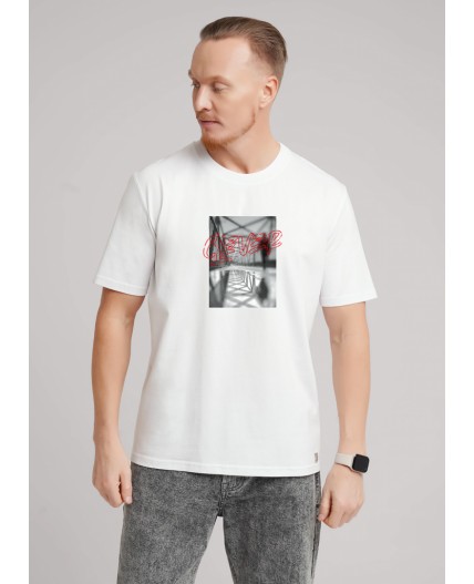 CLE Футболка муж. 562650/05кк_п, молочный