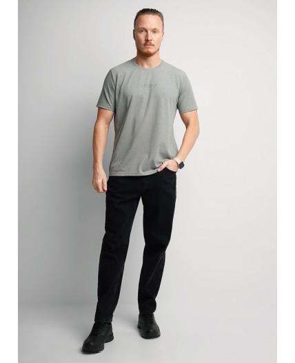 CLE Футболка муж. 662308зэ_п, хаки/св.серый